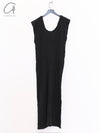 BASERANGE 25 Early Spring MAX Dress Portugal BAS-DRMX-LC-SP25-HEI Black